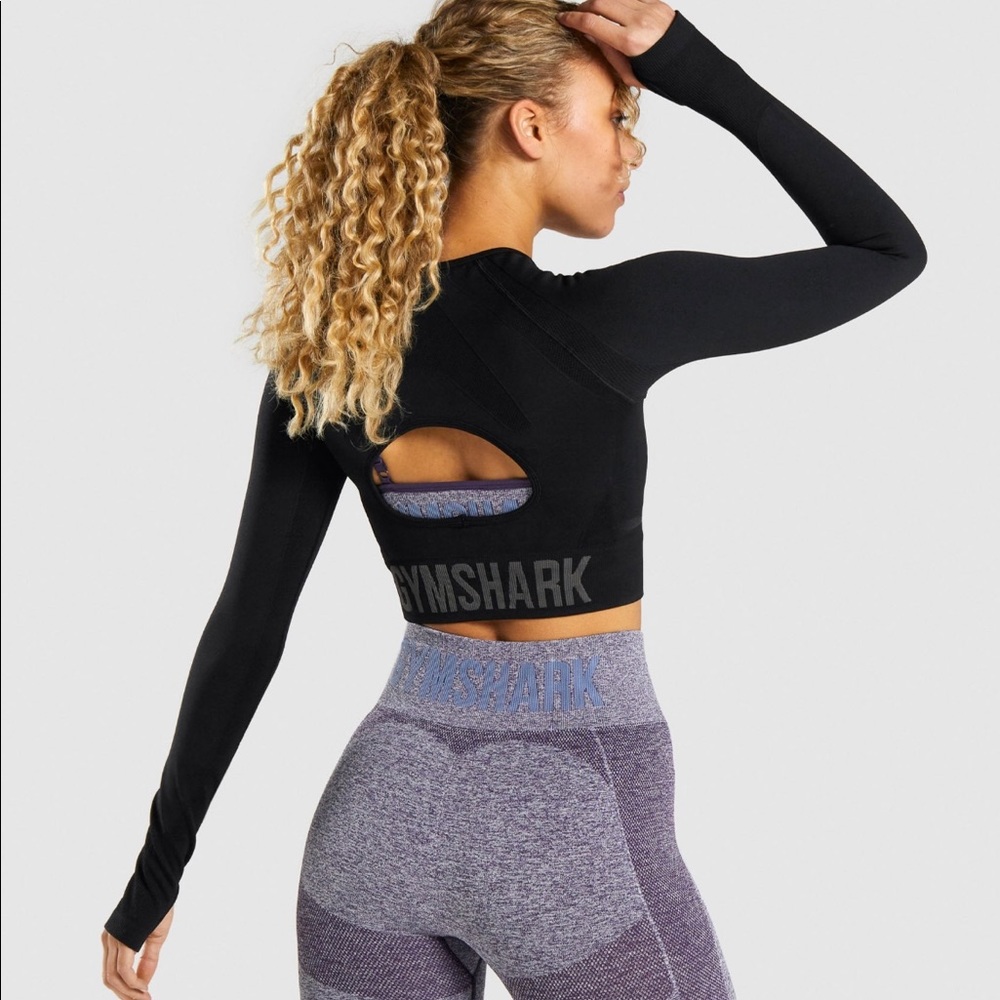 Gymshark Flex Sport Long Sleeve Crop Top